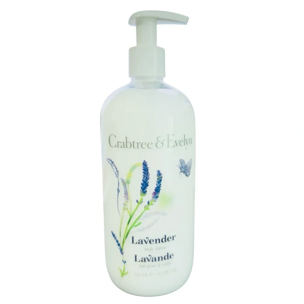 Crabtree & Evelyn LAVENDER Body Lotion Full Size 500 ml 16.9 fl oz New